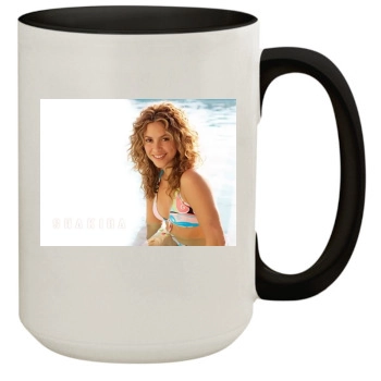 Shakira 15oz Colored Inner & Handle Mug