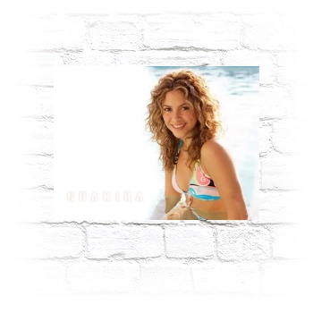 Shakira Metal Wall Art