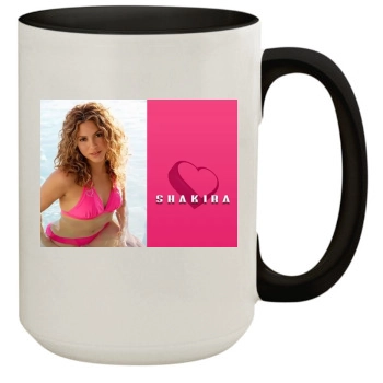 Shakira 15oz Colored Inner & Handle Mug