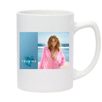 Shakira 14oz White Statesman Mug