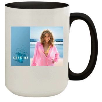 Shakira 15oz Colored Inner & Handle Mug