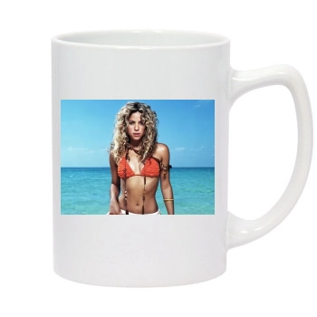 Shakira 14oz White Statesman Mug