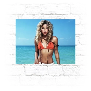 Shakira Metal Wall Art