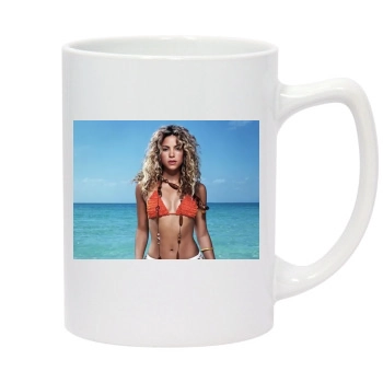 Shakira 14oz White Statesman Mug