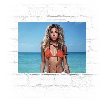 Shakira Metal Wall Art