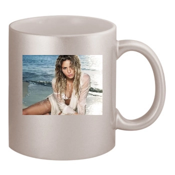 Shakira 11oz Metallic Silver Mug