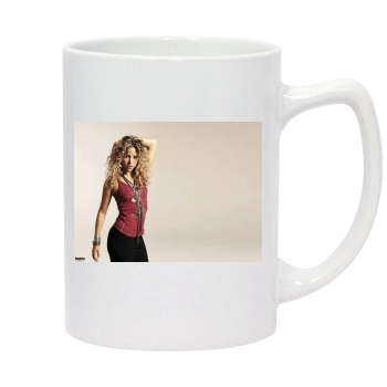 Shakira 14oz White Statesman Mug