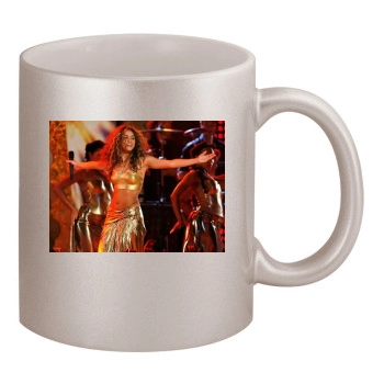 Shakira 11oz Metallic Silver Mug