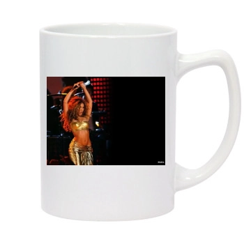 Shakira 14oz White Statesman Mug