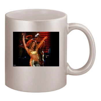 Shakira 11oz Metallic Silver Mug