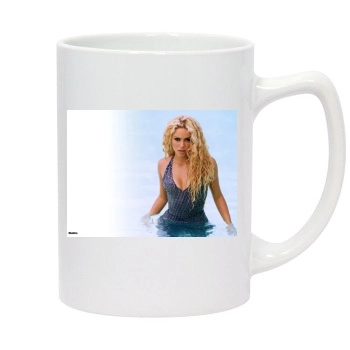 Shakira 14oz White Statesman Mug