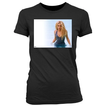 Shakira Women's Junior Cut Crewneck T-Shirt