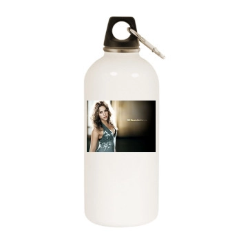 Shakira White Water Bottle With Carabiner