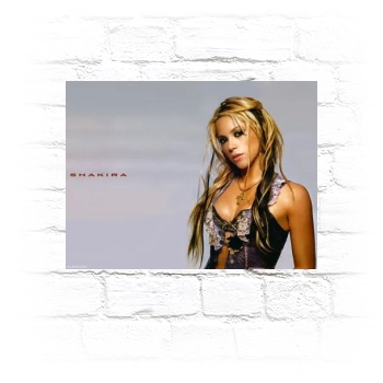 Shakira Metal Wall Art