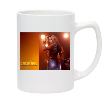 Shakira 14oz White Statesman Mug