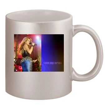 Shakira 11oz Metallic Silver Mug