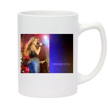 Shakira 14oz White Statesman Mug