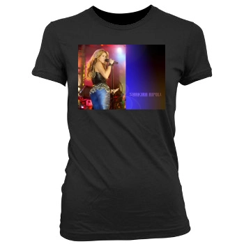 Shakira Women's Junior Cut Crewneck T-Shirt