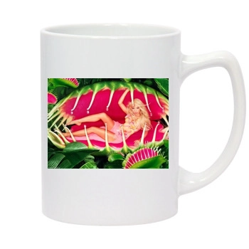 Shakira 14oz White Statesman Mug