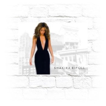 Shakira Metal Wall Art