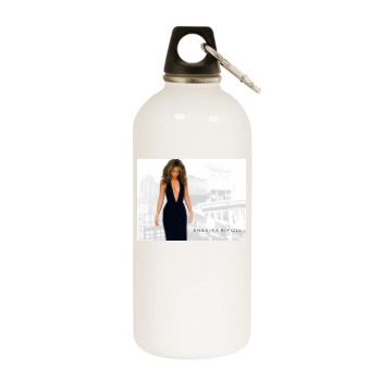 Shakira White Water Bottle With Carabiner