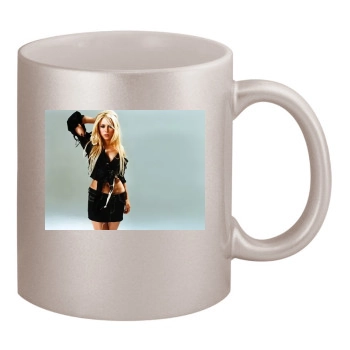 Shakira 11oz Metallic Silver Mug