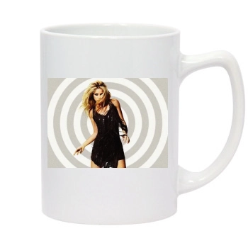 Shakira 14oz White Statesman Mug