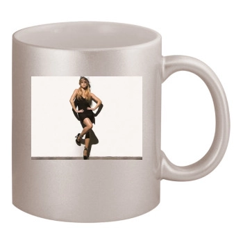 Shakira 11oz Metallic Silver Mug