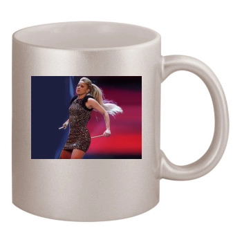 Shakira 11oz Metallic Silver Mug