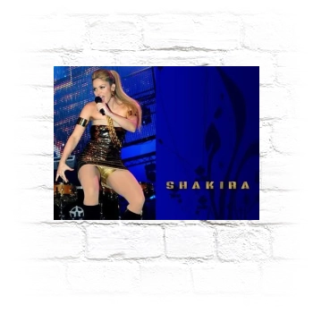 Shakira Metal Wall Art