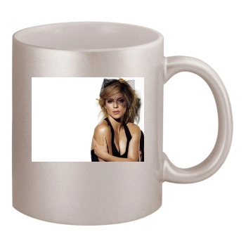 Shakira 11oz Metallic Silver Mug