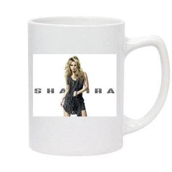 Shakira 14oz White Statesman Mug