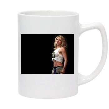 Shakira 14oz White Statesman Mug