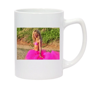 Shakira 14oz White Statesman Mug