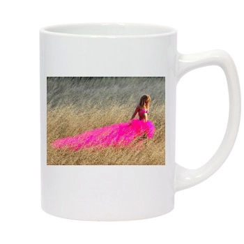 Shakira 14oz White Statesman Mug