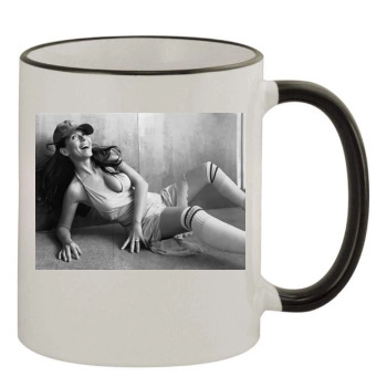 Shania Twain 11oz Colored Rim & Handle Mug