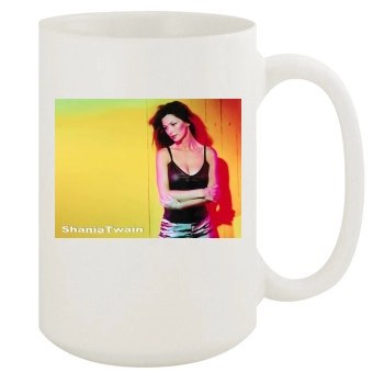 Shania Twain 15oz White Mug