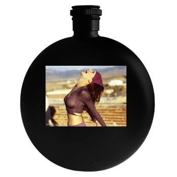 Shania Twain Round Flask