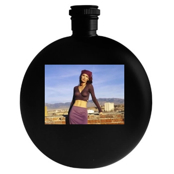 Shania Twain Round Flask