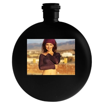 Shania Twain Round Flask