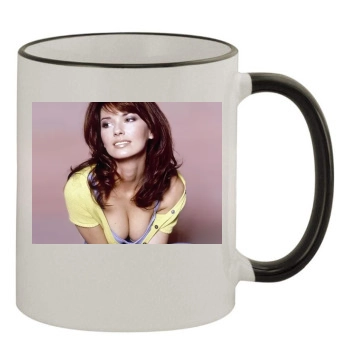 Shania Twain 11oz Colored Rim & Handle Mug