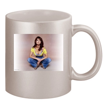 Shania Twain 11oz Metallic Silver Mug