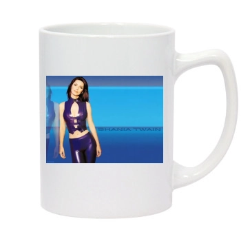 Shania Twain 14oz White Statesman Mug