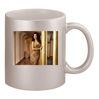 Shania Twain 11oz Metallic Silver Mug