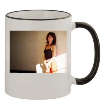 Shania Twain 11oz Colored Rim & Handle Mug