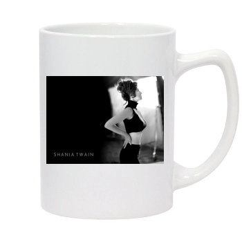 Shania Twain 14oz White Statesman Mug