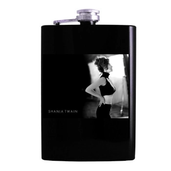 Shania Twain Hip Flask