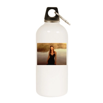 Shania Twain White Water Bottle With Carabiner