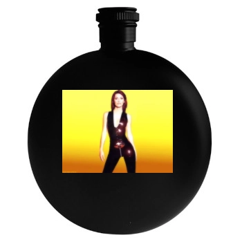 Shania Twain Round Flask