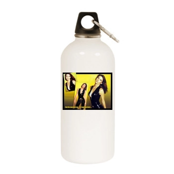 Shania Twain White Water Bottle With Carabiner